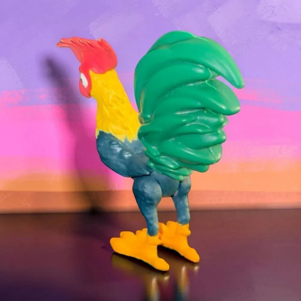 Disney's Moana Hei Hei Rooster PVC Collectible Toy Cake Topper 3.5” A53
